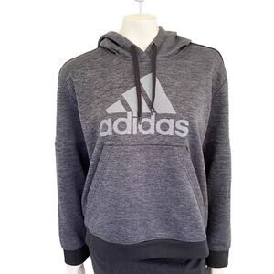 ADIDAS Team Issue Logo Boxy Pullover Hoodie SZ XL